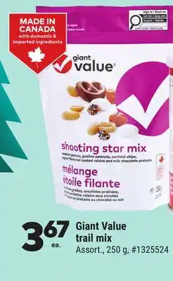 Giant Tiger Giant Value Trail Mix offer