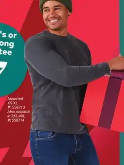 Giant Tiger Men's Long Sleeve Tee offer