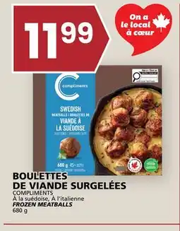 Rachelle-Bery Grocery COMPLIMENTS FROZEN MEATBALLS offer