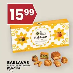 Rachelle-Bery Grocery LES FILLES FATTOUSH BAKLAVAS offer