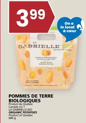 Rachelle-Bery Grocery LA GABRIELLE BIO ORGANIC POTATOES offer