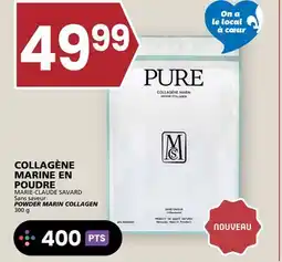 Rachelle-Bery Grocery MARIE-CLAUDE SAVARD POWDER MARIN COLLAGEN offer
