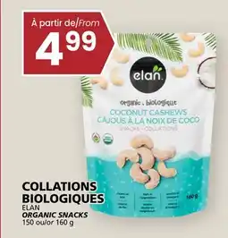 Rachelle-Bery Grocery ELAN ORGANIC SNACKS offer