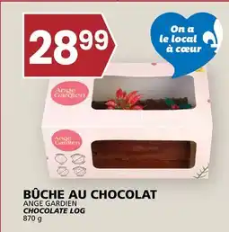 Rachelle-Bery Grocery ANGE GARDIEN CHOCOLATE LOG offer