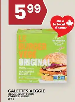 Rachelle-Bery Grocery BIG MOUNTAIN FOODS VEGGIE BURGERS offer