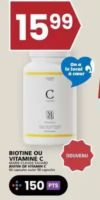 Rachelle-Bery Grocery MARIE-CLAUDE SAVARD BIOTIN OR VITAMIN C offer