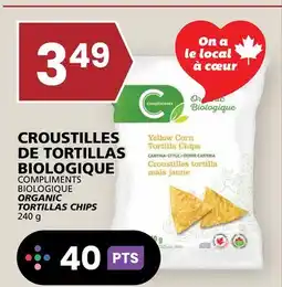 Rachelle-Bery Grocery COMPLIMENTS ORGANIC TORTILLAS CHIPS offer
