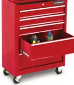 Canadian Tire 24˝ 5-Drawer Tool Cabinet. 400-lb caster capacity offer