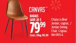 Canadian Tire Jordan Dining Chair, Cognac offer