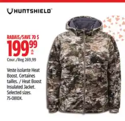 Canadian Tire Heat Boost Insulated Jacket Huntshield offer