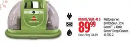 Canadian Tire BISSELL Little Green Deep Cleaner offer