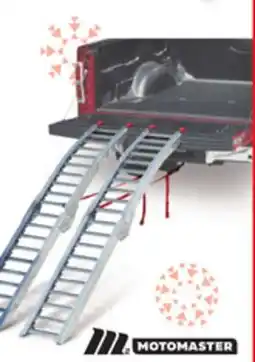 Canadian Tire MotoMaster Assembled Steel Arched Loading Ramp, Folding, Pair, 84˝ offer