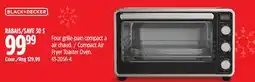 Canadian Tire Black + Decker Compact Air Fryer Toaster Oven offer