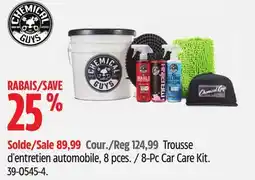 Canadian Tire Chemical Guys 8-Pc Car Care Kit offer