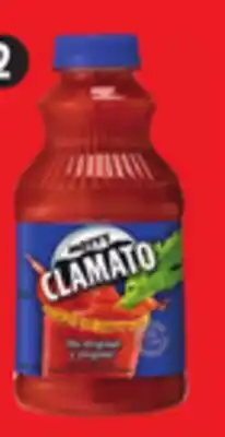 Canadian Tire Motts Clamato Juice offer