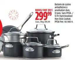 Canadian Tire Paderno 12-Pc Hard Anodized Non-Stick Cookset offer