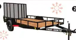 Canadian Tire True North Utility Trailer with Gate offer