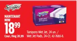 Canadian Tire Swiffer Wet Jet Pads, 24-Ct offer