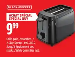 Canadian Tire Black & Decker 2-Slice Toaster offer