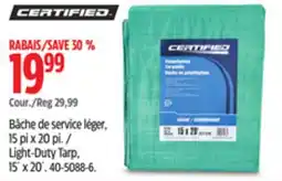Canadian Tire Light-Duty Tarp, 15´ x 20´ offer