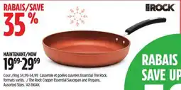Canadian Tire Heritage The Rock Copper Essential Saucepan and Frypans, Assorted Sizes offer