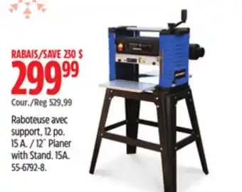 Canadian Tire 12˝ Planer with Stand offer