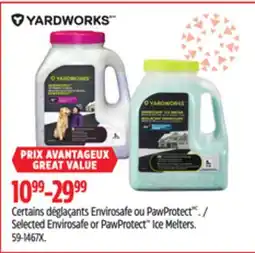 Canadian Tire Selected Envirosafe or PawProtect Ice Melters offer