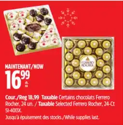 Canadian Tire Taxable Selected Ferrero Rocher offer