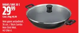 Canadian Tire 36cm Jumbo Non-Stick Wok offer