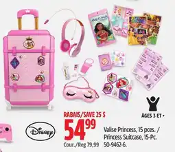 Canadian Tire Valise Princess, 15pces. Princess Suitcase, 15-Pc offer