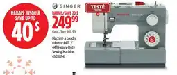 Canadian Tire Singer 4411 Heavy-Duty Sewing Machine offer