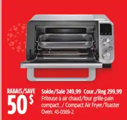 Canadian Tire DELONGHI Compact Air Fryer/Toaster Oven offer