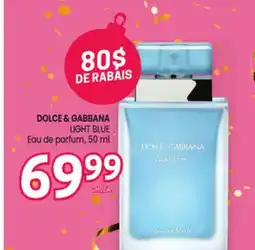 Uniprix DOLCE & GABBANA LIGHT BLUE Eau de parfum offer