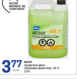 Uniprix SAVVY Liquide lave-glace/Windshield washer fluid -45 °C offer