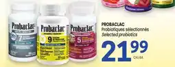 Uniprix PROBACLAC Probiotiques sélectionnés / Selected probiotics offer