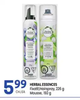 Uniprix HERBAL ESSENCES Fixatif/Hairspray, Mousse offer
