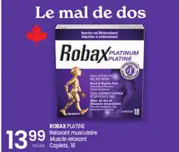 Uniprix ROBAX PLATINE musculaire / Muscle relaxant offer