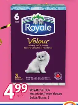 Uniprix ROYALE VELOUR Mouchoirs/Facial tissues offer