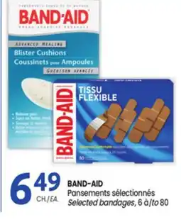 Uniprix BAND-AID Pansements sélectionnés / Selected bandage offer