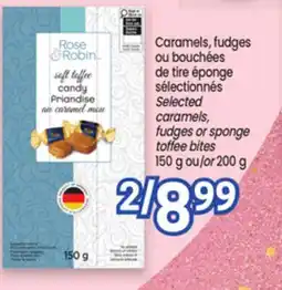 Uniprix Caramels, fudges ou bouchées de tire éponge sélectionnés offer