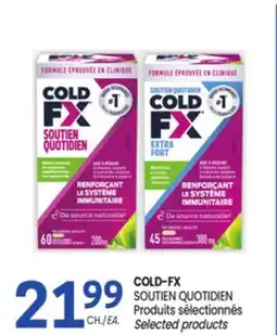 Uniprix COLD-FX SOUTIEN QUOTIDIEN Produits sélectionnés / Selected product offer