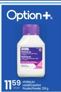 Uniprix Option+ HYDRALAX Laxatif / Laxative offer