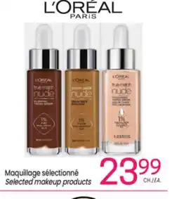 Uniprix L'ORÉAL PARIS Selected makeup products / Maquillage sélectionné offer