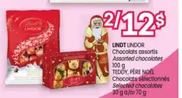 Uniprix LINDT LINDOR Chocolats assortis / Assorted chocolates offer