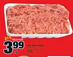 Super C PORC HACHÉ MAIGRE | LEAN GROUND PORK offer