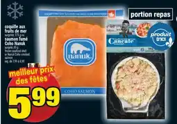 Super C COQUILLE AUX FRUITS DE MER | FROZEN SEAFOOD SHELL offer