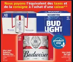 Super C BIÈRE LABATT BUDWEISER, MICHELOB ULTRA | BEER offer
