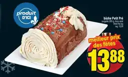 Super C BÛCHE PETIT PRÉ | PETIT PRÉ LOG offer