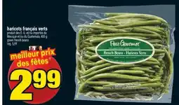 Super C HARICOTS FRANÇAIS VERTS | GREEN FRENCH BEANS offer