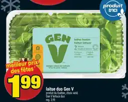Super C laitue duo Gen V | Gen V lettuce duo offer